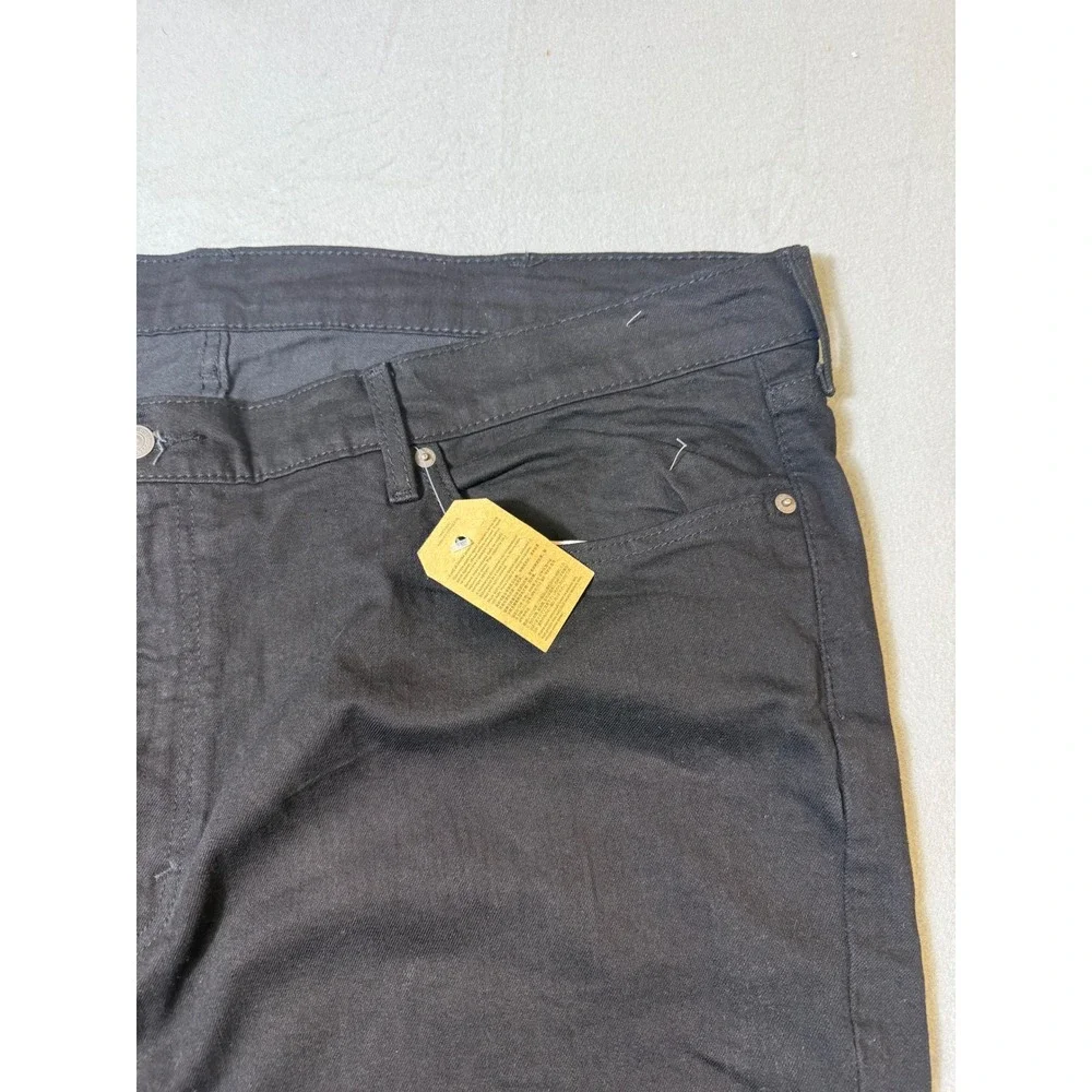 Levi's 541 Athletic Taper Men Pants 48x29 Black NWT Stretch Denim 18757-0105